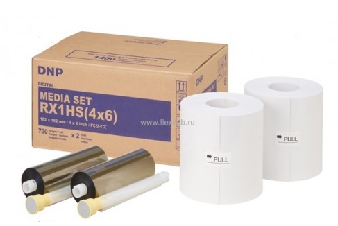 Комплект расходных материалов DNP DS-RX1HS (10х15см) Перфорация